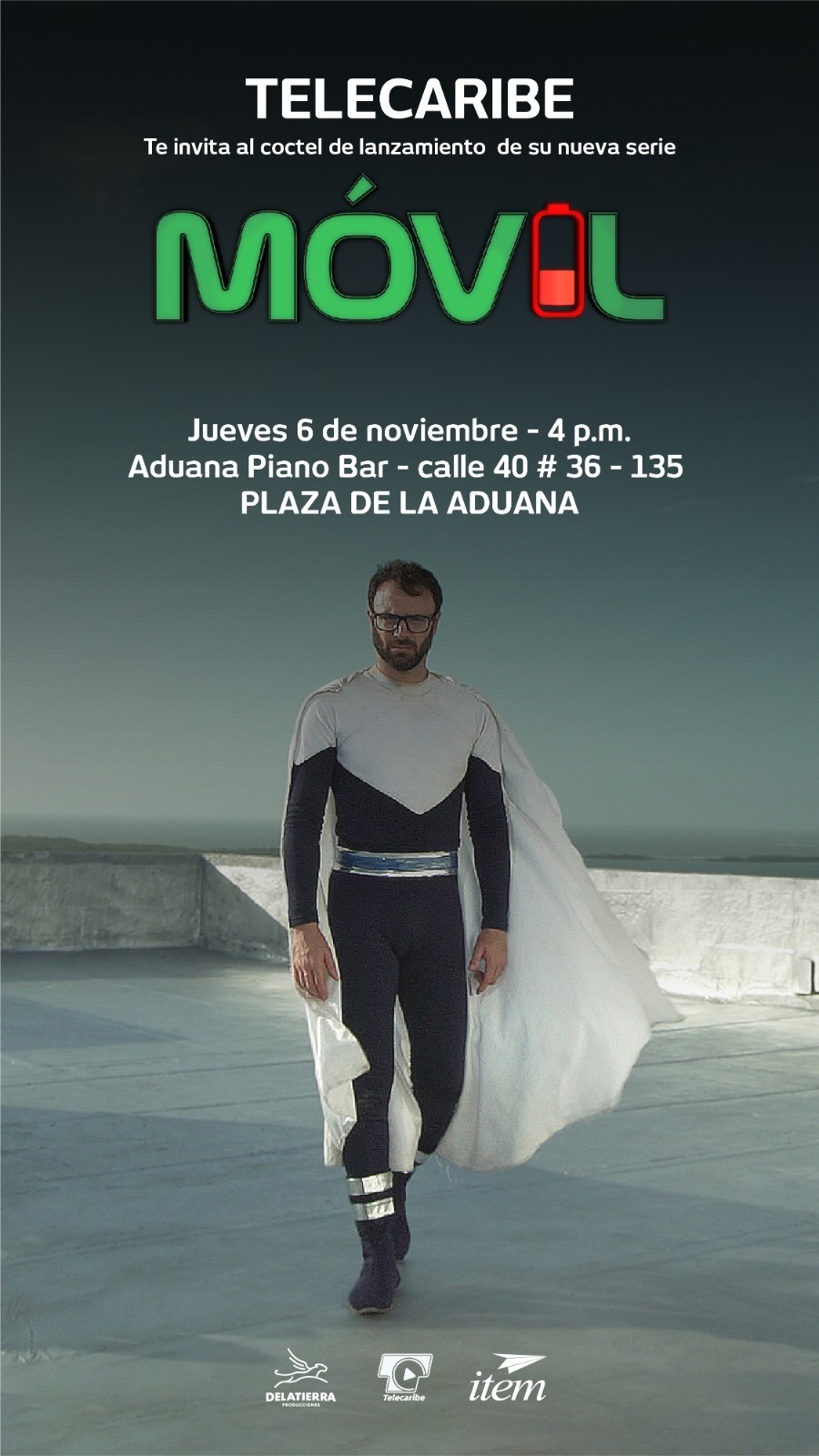 Telecaribe presentó Móvil: la primera serie interactiva del canal que transforma al televidente en guionista.